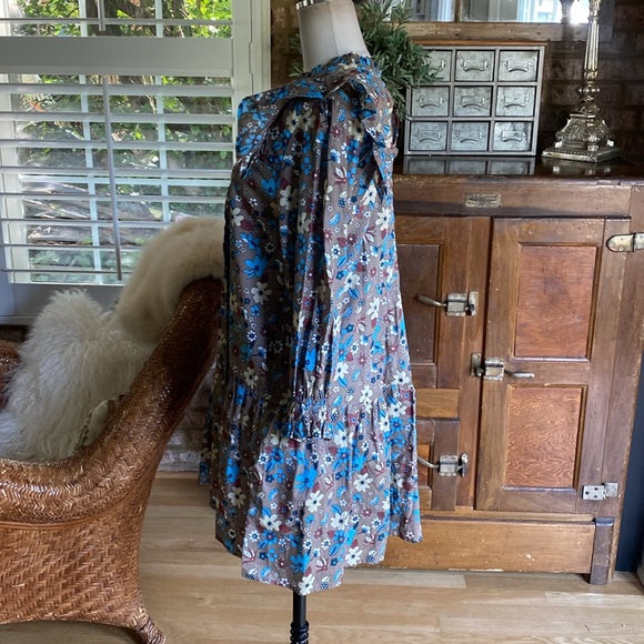 MONKEE''S OF MOUNT PLEASANT GRACE HOLIDAY MOLLY DRESS RUFFLE MODEST LARGE NEW - Picture 5 of 7